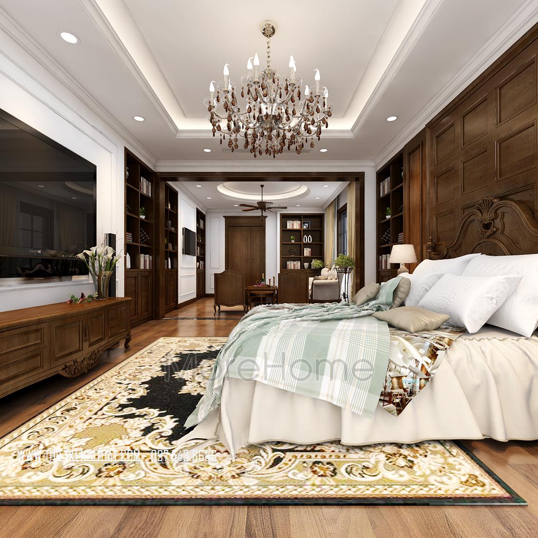 Nội thất phòng ngủ khách sạn - phòng luxury